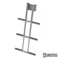 Трап дайверский телескопический быстросъемный, 3 черных ступени (ширина 450мм.) 040185BT от прозводителя Техномарин