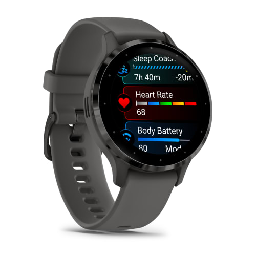 Garmin Venu 3S серый с темно-серым безелем 010-02785-00 от прозводителя Garmin