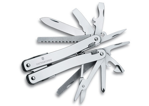 Мультитул Victorinox SwissTool Spirit X Plus Ratchet, 105 мм, 36 функций, нейлоновый чехол 3.0236.N от прозводителя Victorinox