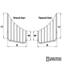 Платформа кормовая под заказ, ироко 040292T от прозводителя Техномарин