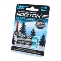 Аккумуляторы Robiton Ni-MH HR6 2000 mAh, 2 шт, AA 2000MHAA-2 от прозводителя Robiton