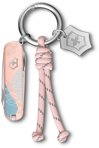 Нож-брелок Victorinox Classic SD Paris Style, 58 мм, 7 функций, розовый (подар.коробка) 0.6223.E221 от прозводителя Victorinox