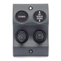 Панель переключателей MICRO (вкл/выкл - вкл/выкл/вкл) 900-2WPMOM от прозводителя Bep Marine