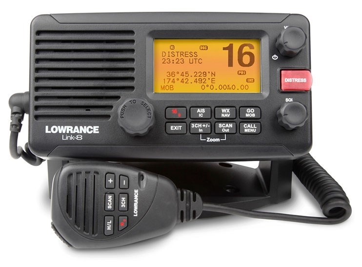 Lowrance VHF MARINE RADIO LINK-8 DSC Lowrance VHF MARINE RADIO LINK-8 DSC