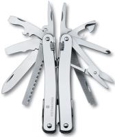 Мультитул Victorinox SwissTool Spirit II, 105 мм, 26 функций, кожаный чехол 3.0224.L от прозводителя Victorinox