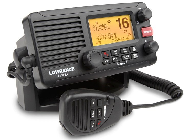Lowrance VHF MARINE RADIO LINK-8 DSC Lowrance VHF MARINE RADIO LINK-8 DSC