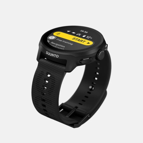 Часы Suunto Run All Black, черные, силиконовый ремешок SS051272000 от прозводителя Suunto 
