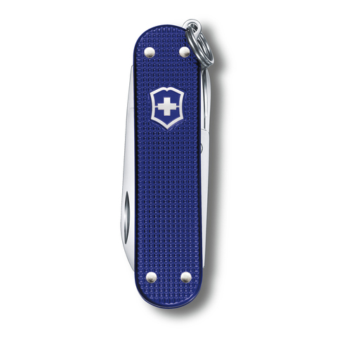 Нож-брелок Victorinox Classic SD Alox Colors, 58 мм, 5 функций, "Night Dive" 0.6221.222G от прозводителя Victorinox