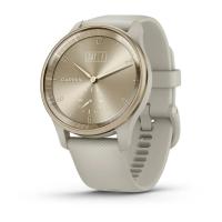 Garmin vivomove Trend с безелем цвета кремового золота из нержавеющей стали с серым корпусом и силиконовым ремешком 010-02665-02 от прозводителя Garmin