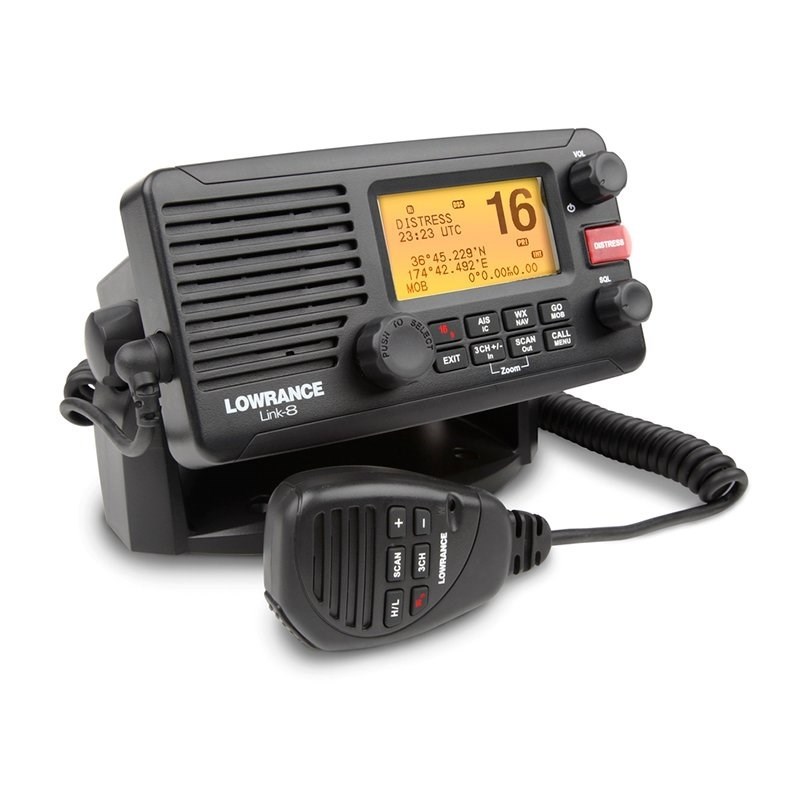 Lowrance VHF MARINE RADIO LINK-8 DSC Lowrance VHF MARINE RADIO LINK-8 DSC