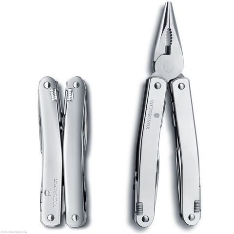 Мультитул Victorinox SwissTool Spirit X Plus Ratchet, 105 мм, 36 функций, нейлоновый чехол 3.0236.N от прозводителя Victorinox