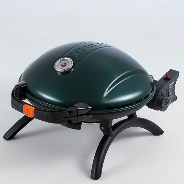 Газовый гриль O-GRILL 900MT bicolor black-green + адаптер А 900MT_GREEN от прозводителя O-GRILL