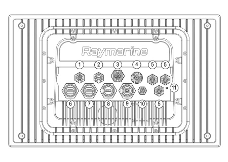 Raymarine AXIOM XL 16 - 15.6" Glass Bridge Многофункциональный дисплей