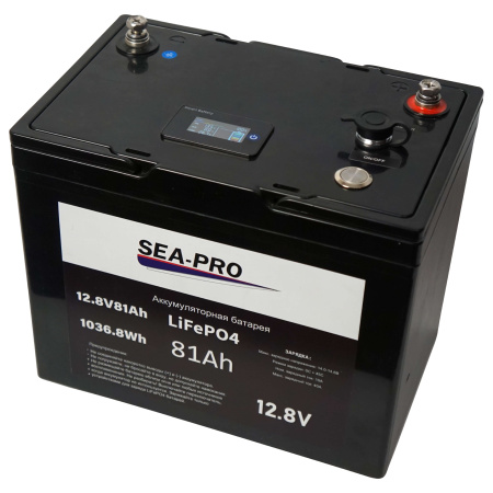 АКБ Sea-Pro LiFePO4 12,8В 81 а/ч