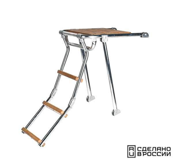 Платформа кормовая с трапом 3 ступени ироко 040223T от прозводителя Техномарин