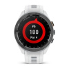 Garmin Approach S70 - 42 мм | Black/Peach Ceramic Bezel with White Silicone Band