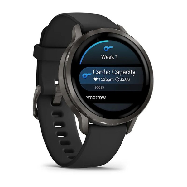 GARMIN VENU 4 – 41 mm Slate with Black Silicone Band 010-03013-02 010-03013-02 от прозводителя Garmin