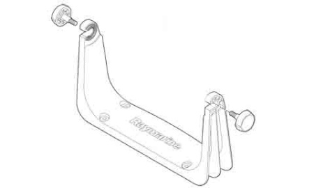 Raymarine c12/e12 Trunnion bracket R70002 от прозводителя Raymarine