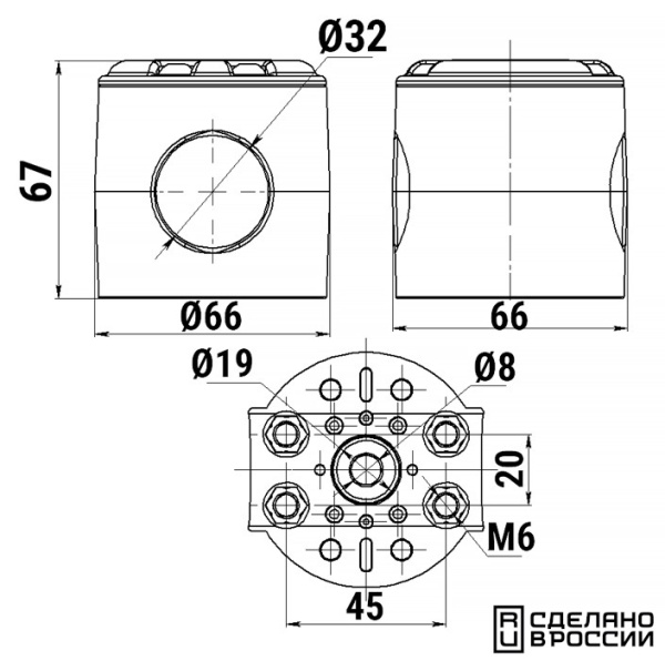 Хомут универсальный ТМ 040544T от прозводителя Техномарин