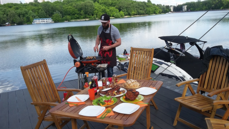 Газовый гриль O-GRILL 700T red + адаптер А 700T_RED от прозводителя O-GRILL