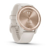 Garmin Vivomove Trend - 40 мм | Peach Gold Stainless Steel Bezel with Ivory Case and Silicone Band