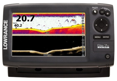 Lowrance Elite-7x CHIRP (83/200+455/800kHz)