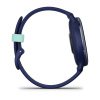Garmin Vivoactive 5 | Metallic navy Aluminium bezel with navy case and silicone band