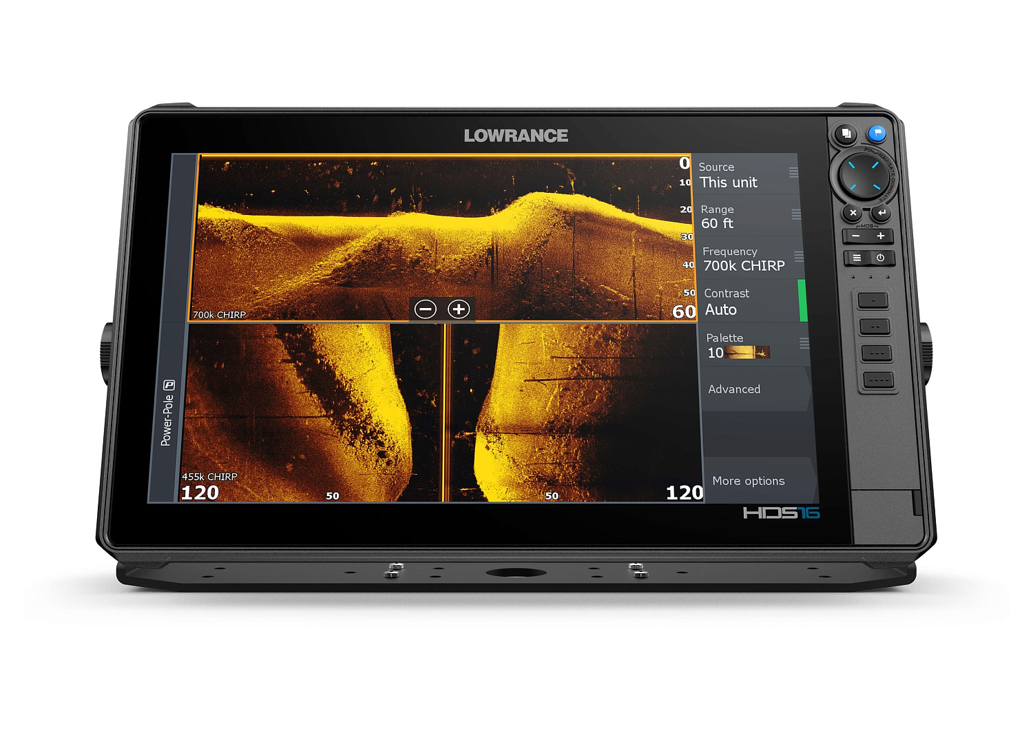 Lowrance HDS PRO 16 без датчика