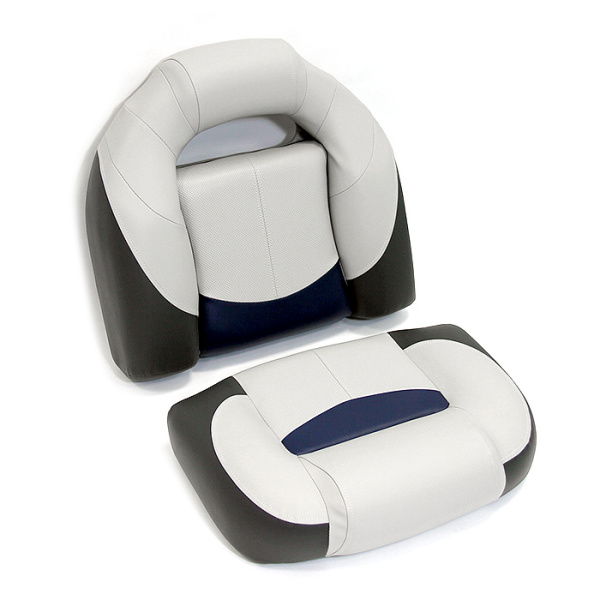 Сиденье мягкое Bass Boat Seat, серо-черное 75132GCB от прозводителя Newstarmarine