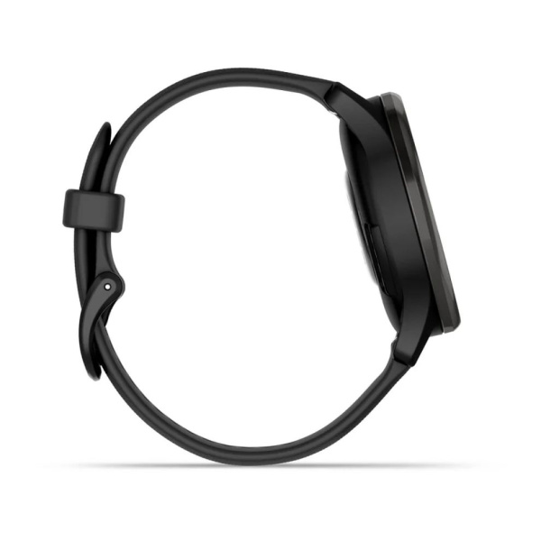 Garmin vivomove Trend с безелем серого цвета с черным корпусом и силиконовым ремешком 010-02665-00 от прозводителя Garmin