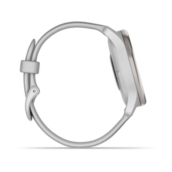 Garmin vivomove Trend с серебристым безелем, серым корпусом и силиконовым ремешком 010-02665-03 от прозводителя Garmin
