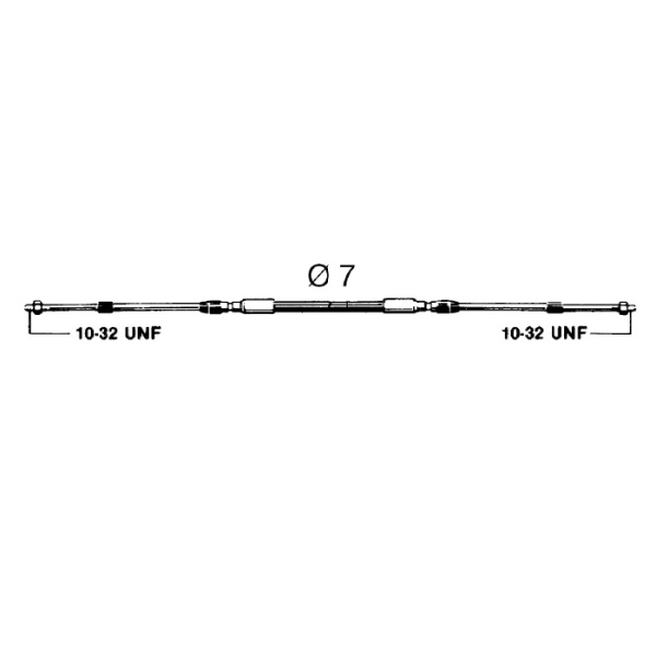 Трос управления C2  6" C2  6" от прозводителя Ultraflex