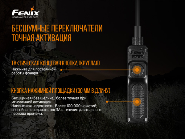 Выносная тактическая кнопка Fenix AER-02 V2.0, AER-02V20 AER-02V20 от прозводителя Fenix