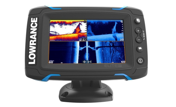 Lowrance Elite-5Ti Mid/High/DownScan