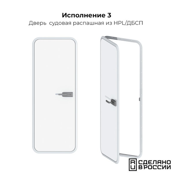Дверь распашная на петлях под заказ 990210T от прозводителя Техномарин