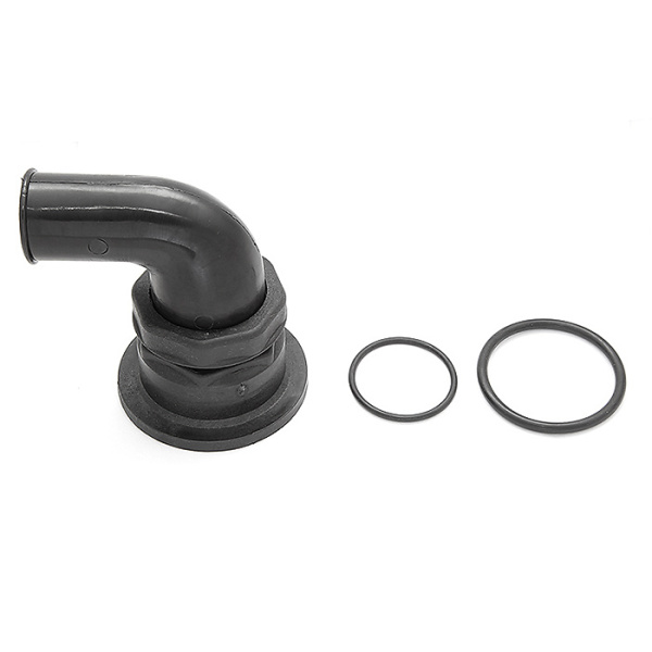 Патрубок заливной 38мм. 90 град, пластик 43374 от прозводителя Nuova Rade