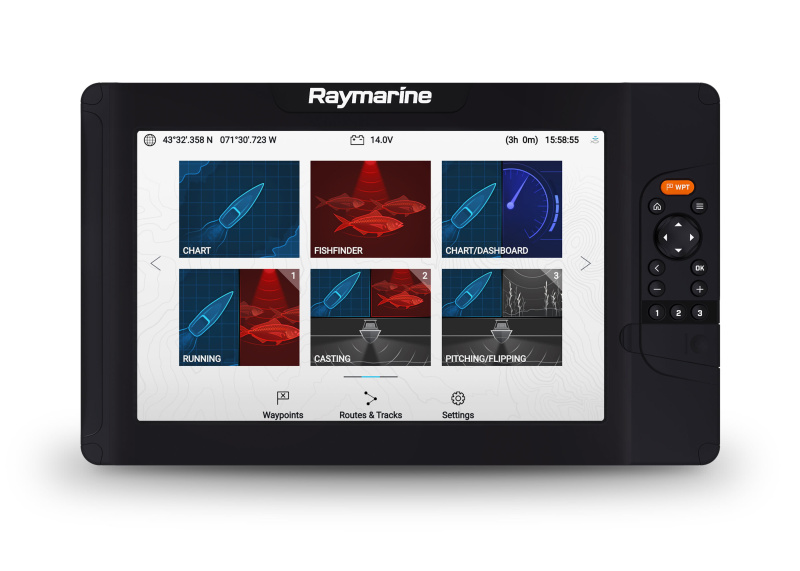 Raymarine Element 12 HV с Hypervision Chirp Sonar с датчиком HV-100