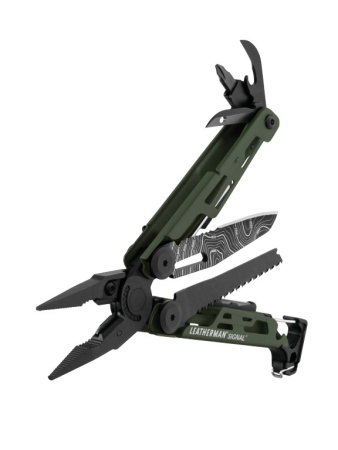 Мультитул LEATHERMAN Signal (832692) Topo, зеленый 832692 от прозводителя Leatherman