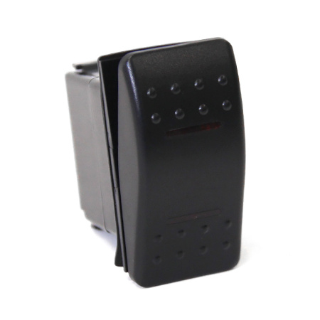 Переключатель (on)-on, SPDT, 4P с двойной подсветкой NEKEKE A11433DR от прозводителя NEKEKE