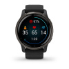 Garmin Venu 2 - 45 мм Премиум-функции | Slate stainless steel bezel with black case and silicone band