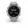 Garmin Descent Mk3 - 43 мм | steel/grey silicone band