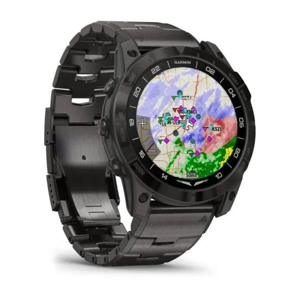 Часы Garmin D2 Mach 1 Pro Titanium Aviator (010-02804-81) 010-02804-81 от прозводителя Garmin