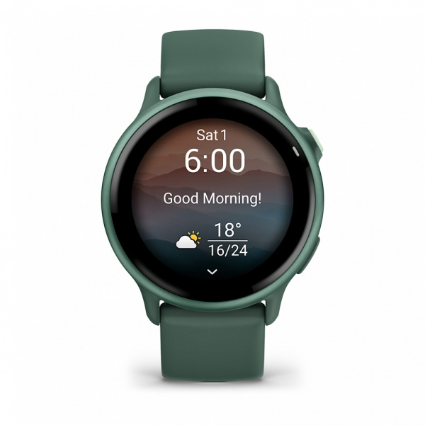 GARMIN VIVOACTIVE 6 Metallic Jasper Green with Jasper Green Band 010-02985-02 010-02985-02 от прозводителя Garmin